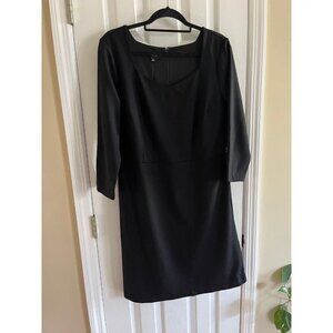 Talbots Black Dress Size 14 NEW